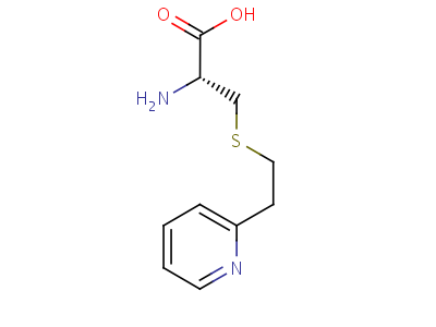 2-氨基-3-[(2-吡啶-2-乙基)硫代]-丙酸结构式,29567-83-7结构式