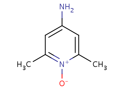 4-氨基-2,6-二甲基吡啶 N-氧化物结构式,3512-82-1结构式