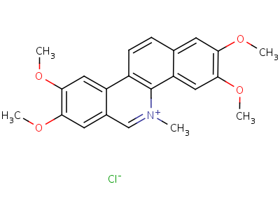 O-甲基花椒宁碱结构式,54785-54-5结构式