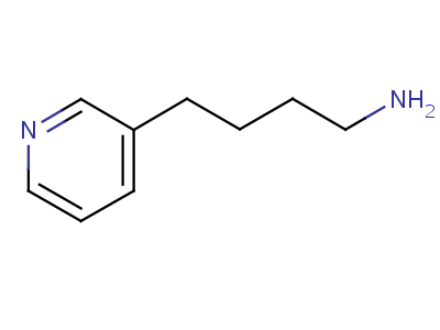 4-(3-吡啶)丁基胺结构式,6021-23-4结构式