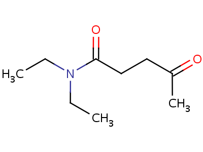 N,N-二乙基-4-氧代-戊酰胺结构式,6946-94-7结构式