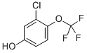 3-Chloro-4-trifluoromethoxyphenol Structure,1000339-94-5Structure