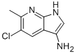 3-氨基-5-氯-6-甲基-7-氮杂吲哚结构式_1000340-14-6结构式