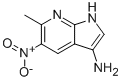 3-氨基-6-甲基-5-硝基-7-氮杂吲哚结构式_1000340-22-6结构式