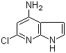 6-氯-1H-吡咯并[2,3-b]吡啶-4-胺结构式_1000340-80-6结构式