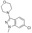 1H-Indazole, 6-chloro-1-methyl-3-(4-morpholinyl)- Structure,1000380-57-3Structure