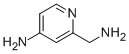 2-(氨基甲基)吡啶-4-胺结构式_1000512-47-9结构式