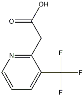 3-(三氟甲基)吡啶-2-乙酸结构式_1000521-27-6结构式