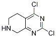 2,4-Dichloro-5,6,7,8-tetrahydropyrido[3,4-d]pyrimidine hydrochloride Structure,1000578-08-4Structure
