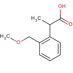 2-(Methoxymethyl)benzenepropanoic acid Structure,100058-90-0Structure