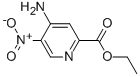 4-氨基-5-硝基-2-吡啶羧酸乙酯结构式_1000783-10-7结构式