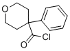 4-苯基四氢吡喃-4-羰酰氯结构式_100119-45-7结构式