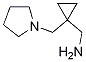 1-[1-(1-吡咯烷基甲基)环丙基]甲胺结构式_1001345-81-8结构式