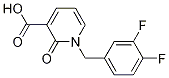 1-(3,4-Difluorobenzyl)-2-oxo-1,2-dihydropyridine-3-carboxylic acid Structure,1001413-01-9Structure