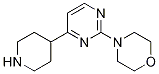 4-(4-哌啶-4-基-嘧啶-2-基)-吗啉结构式_1001754-73-9结构式