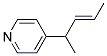 (9CI)-4-(1-甲基-2-丁烯)-吡啶结构式_100190-72-5结构式