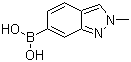Boronic acid, B-(2-methyl-2H-indazol-6-yl)- Structure,1001907-57-8Structure