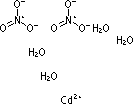 硝酸镉结构式_10022-68-1结构式