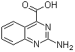 2-氨基喹唑啉-4-羧酸结构式_100246-10-4结构式