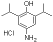 4-氨基丙泊酚盐酸盐结构式_100251-91-0结构式
