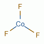 氟化钴结构式_10026-18-3结构式