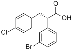(S)-2-(3-溴苯基)-3-(4-氯苯基)丙酸结构式_1002752-55-7结构式