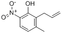 2-(2-丙烯基)-3-甲基-6-硝基苯酚结构式_100278-67-9结构式