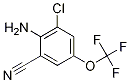 2-氨基-3-氯-5-三氟甲氧基-苯甲腈结构式_1003708-19-7结构式