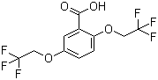 2,5-Bis(trifluoromethoxy)benzoic acid Structure,1003709-86-1Structure
