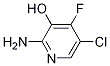 2-氨基-5-氯-4-氟-3-羟基吡啶结构式_1003710-83-5结构式