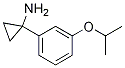 Cyclopropanamine, 1-[3-(1-methylethoxy)phenyl]- Structure,1003856-12-9Structure