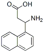 3-氨基-3-萘-1-丙酸结构式_100393-41-7结构式