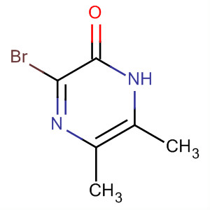 3-Bromo-5,6-dimethyl-2(1h)-pyrazinone Structure,100450-13-3Structure