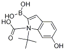 2-硼-6-羟基-1H-吲哚-1-羧酸-1-(1,1-二甲基乙基)酯结构式_1004552-88-8结构式