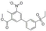 Methyl 3-(ethylsulfonyl)-4-methyl-5-nitrobiphenyl-3-carboxylate Structure,1005499-49-9Structure