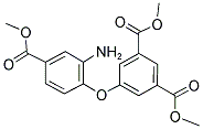 4-[3,5-双(甲氧基羰基)苯氧基]-3-氨基苯甲酸甲酯结构式_100596-38-1结构式