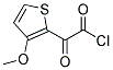 2-Thiopheneacetyl chloride, 3-methoxy-alpha-oxo-(9ci) Structure,100751-57-3Structure