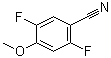 2,5-二氟-4-甲氧基苯甲腈结构式_1007605-44-8结构式