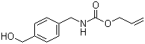 4-(羟基甲基)苄基氨基甲酸烯丙酯结构式_1007859-08-6结构式