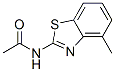(9ci)-n-(4-甲基-2-苯并噻唑)-乙酰胺结构式_100817-89-8结构式