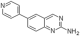 6-(4-吡啶)-2-喹唑啉胺结构式_1008505-37-0结构式