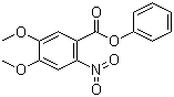 4,5-二甲氧基-2-硝基苯甲酸苯酯结构式_100905-32-6结构式