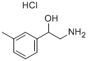 2-氨基-1-(间甲苯)乙醇盐酸盐结构式_1009330-42-0结构式