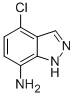 7-氨基-4-氯吲唑结构式_100959-52-2结构式