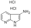3-氨基-7-氮杂吲哚双盐酸盐结构式_100960-08-5结构式
