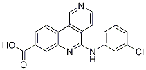 5-[(3-chlorophenyl)amino]-Benzo[c]-2,6-naphthyridine-8-carboxylic acid Structure,1009820-21-6Structure