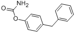 [4-(Phenylmethyl)phenyl] carbamate Structure,101-71-3Structure