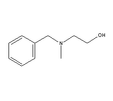 N-苄基-N-甲基乙醇胺结构式_101-98-4结构式