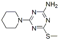 4-(Methylthio)-6-piperidino-1,3,5-triazin-2-amine Structure,101071-66-3Structure