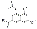 4-(乙酰基氧基)-5,7-二甲氧基-2-萘羧酸结构式_101094-29-5结构式